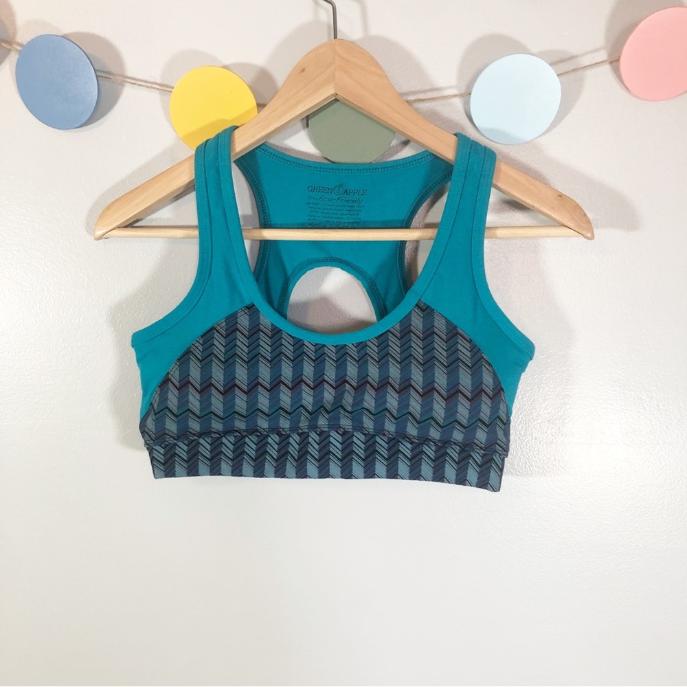 Green Apple Sports Bra